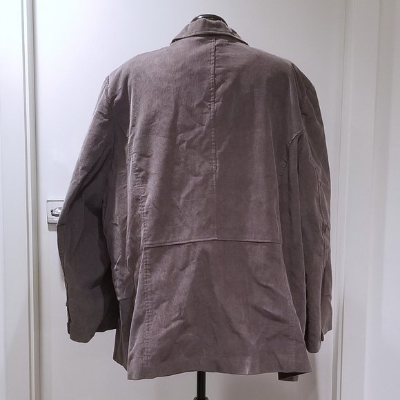 Grey Corduroy Blazer - Picture 4 of 8